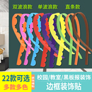 幼兒園主題墻面裝 飾邊框創意3d立體 飾泡沫墻貼畫小學校園文化墻裝