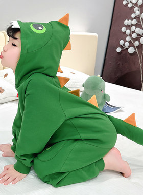 连体衣卡通婴儿宝宝动物睡衣