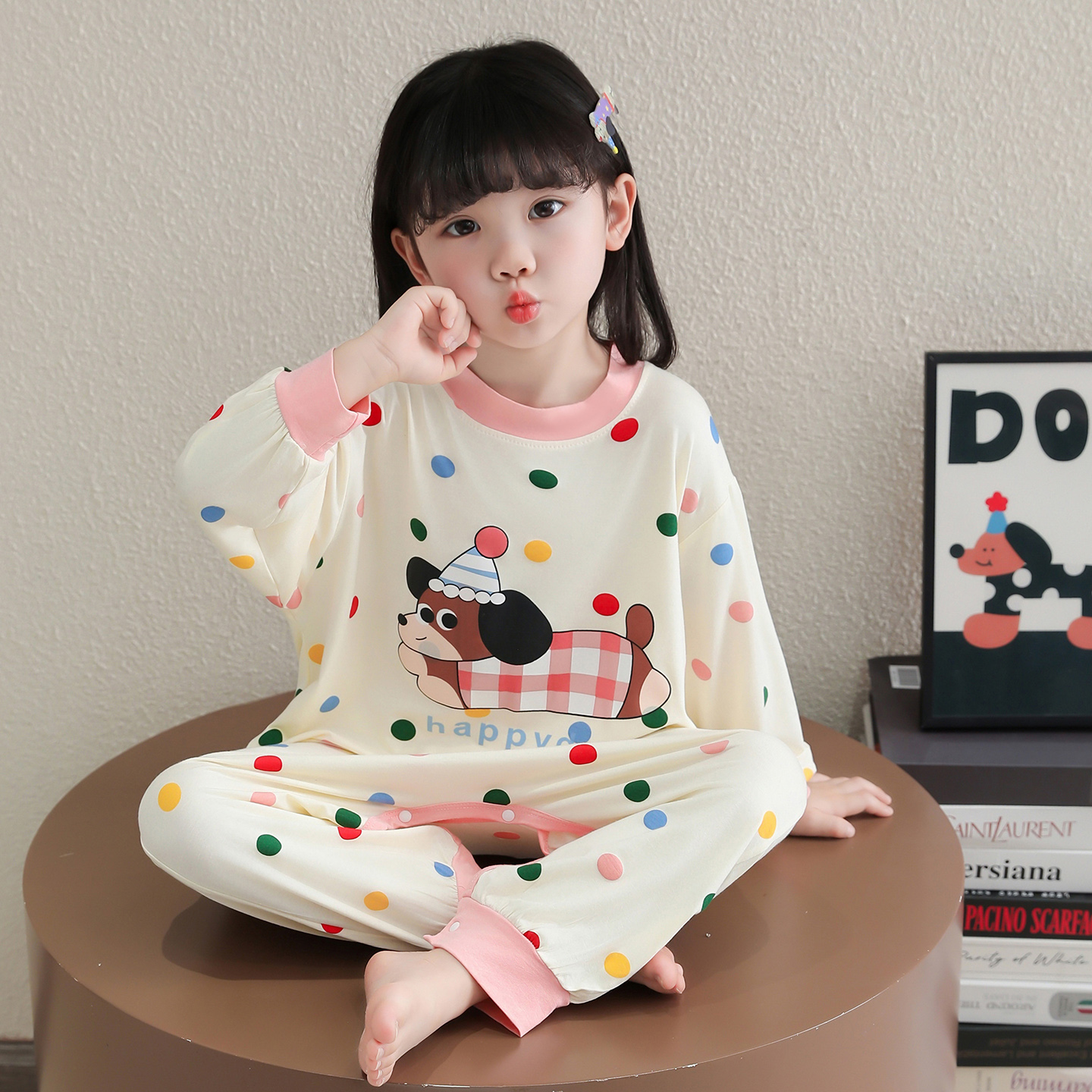 女童连体睡衣2025新款