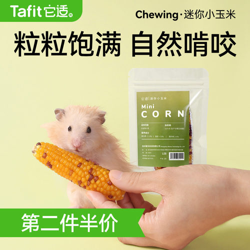 仓鼠磨牙小玉米金丝熊零食