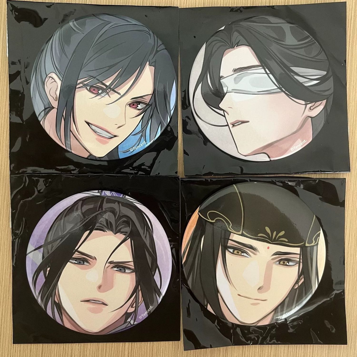 【店铺新品】日谷魔道祖师花神抽赏大头周边吧唧江澄花神薛洋花神图片