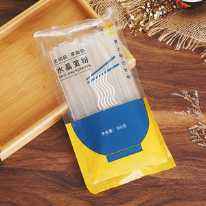 水晶粉条宁夏土豆粉丝凉拌菜宽粉火锅土豆宽粉透明红薯粉