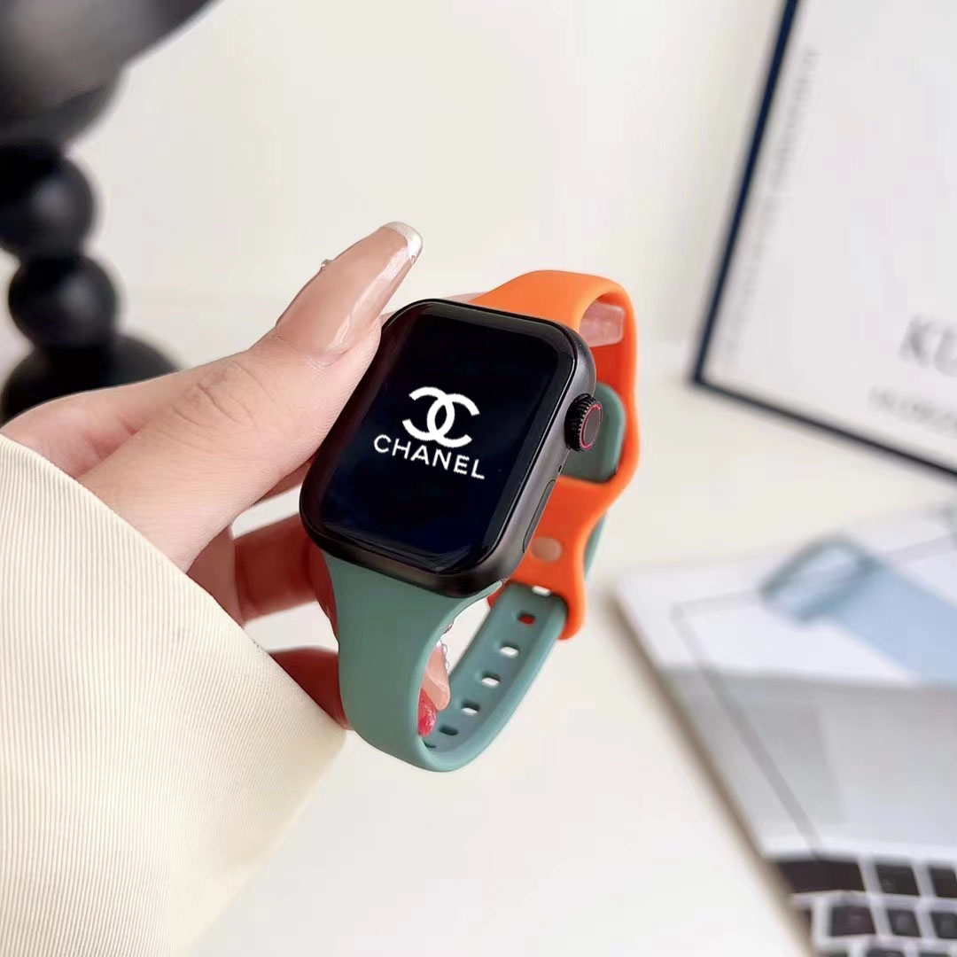 适用苹果手表表带硅胶iwatch S10 9 8 7 6 5 4 3 2 se 41 40mm 45