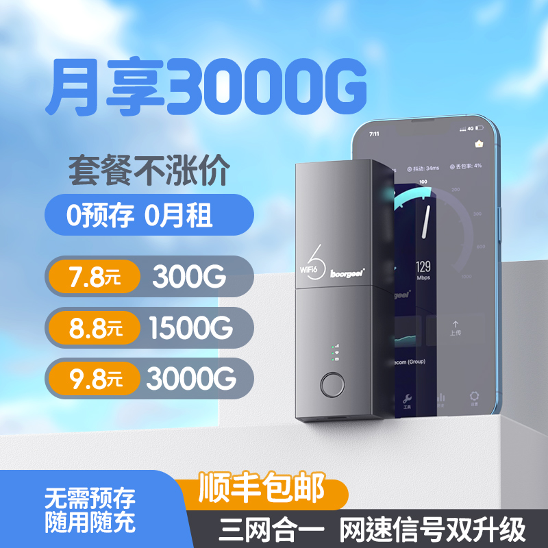 无线wifi2025新款随身移动Wi-FI6