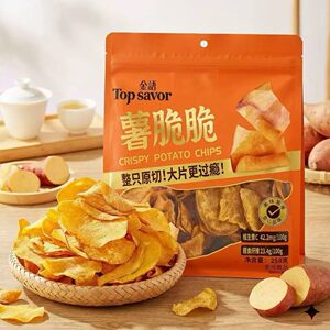 金语红薯片薯脆脆袋装即食膨化