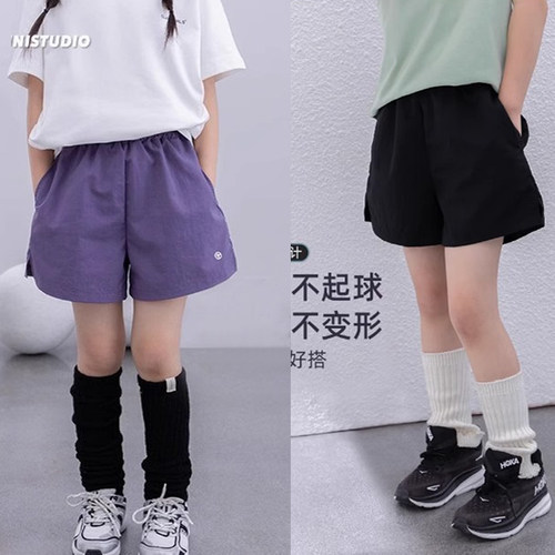 夏季儿童速干运动短裤外穿休闲裤