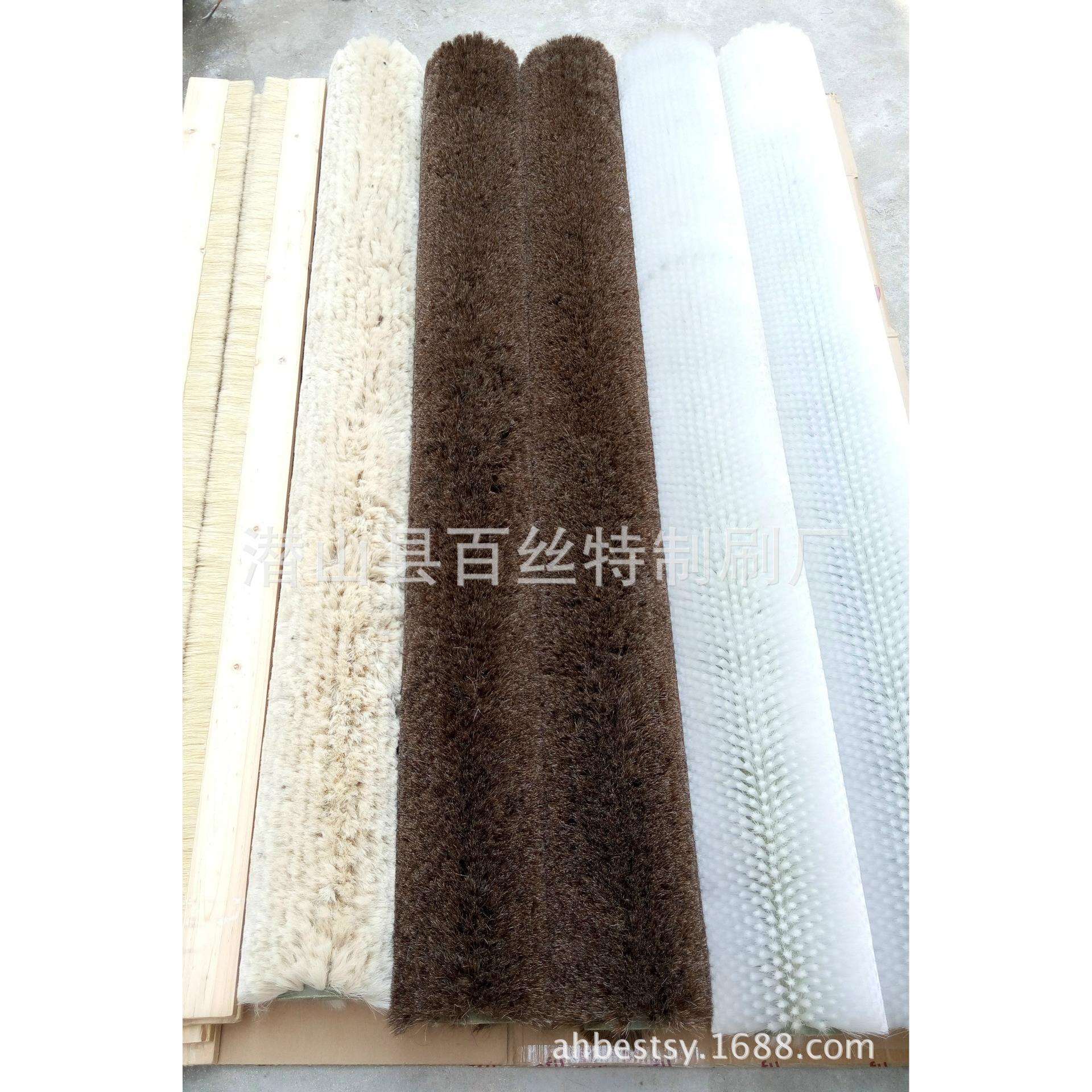 羊毛辊马毛辊尼龙清洗辊除油污效果好钢板水洗除油刷辊