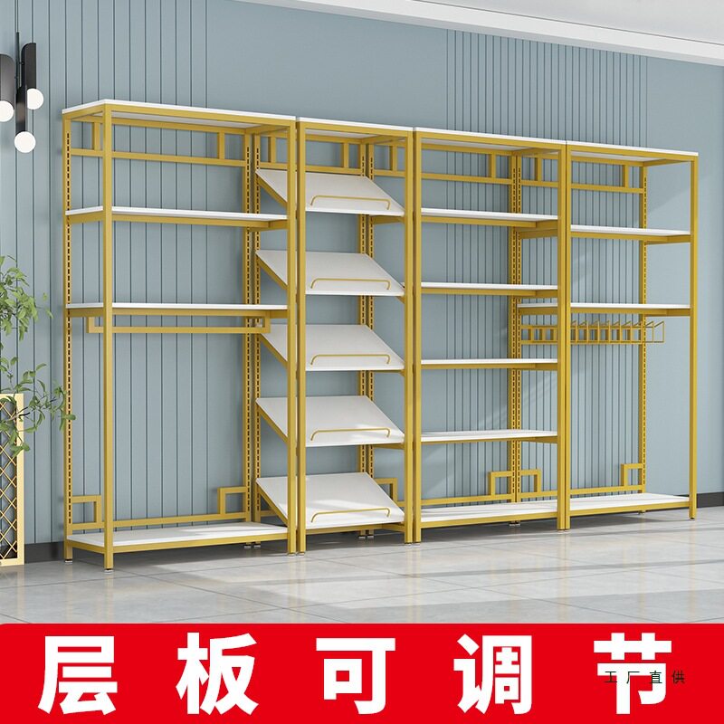 家纺店可调节展示架四件套被子枕