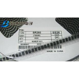 丝印SS26SMADO-214AC2A60V贴片肖特基二极管SR260SMA贴片