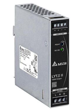 DRF-24V120W1GBA台达导轨开关电源24V5A120W原装直流稳压导轨电源