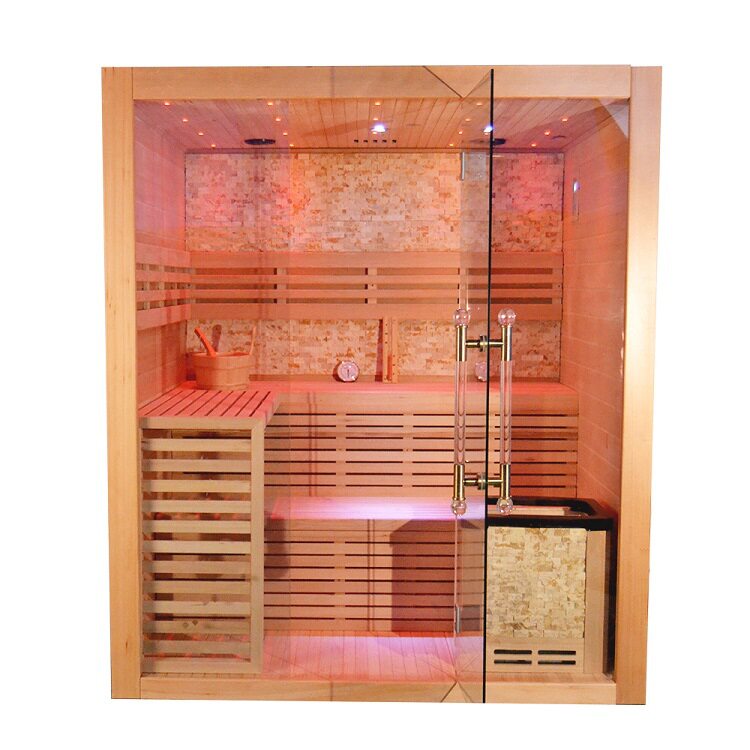 室内家用木制蒸汽桑拿房