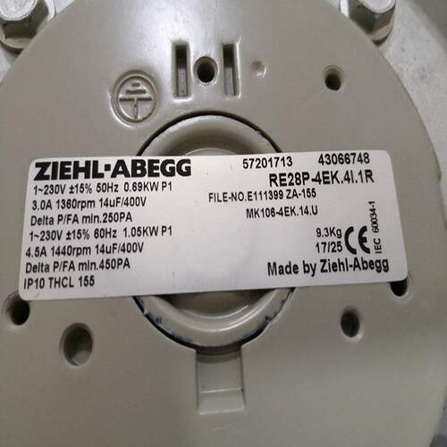 德国施乐百RG25P-4EK.4I.1R现货风机