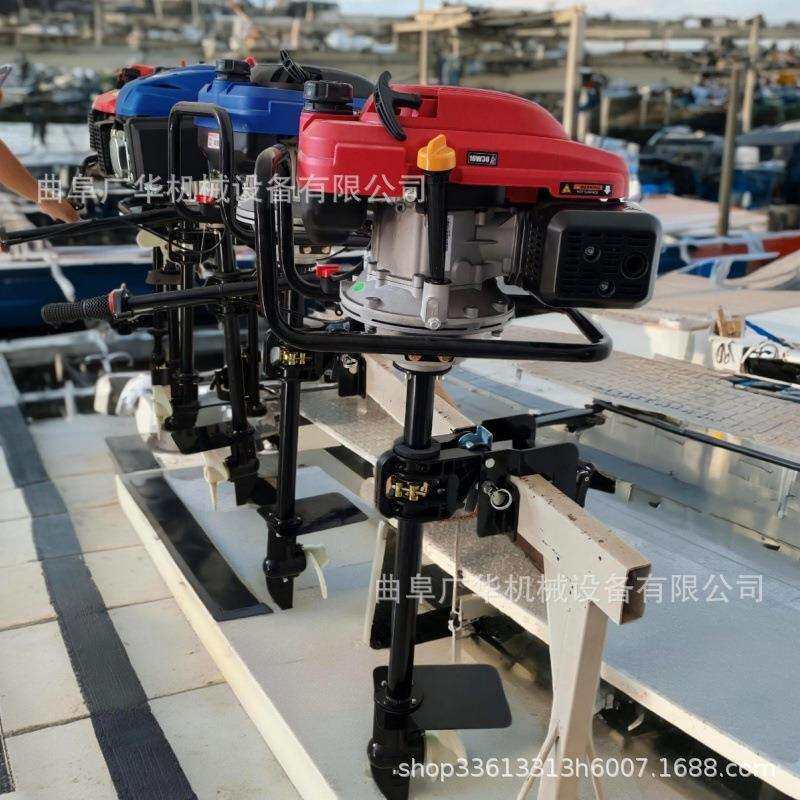 观光船四冲程船外机小型汽油船用发动机柴油大马力挂浆机