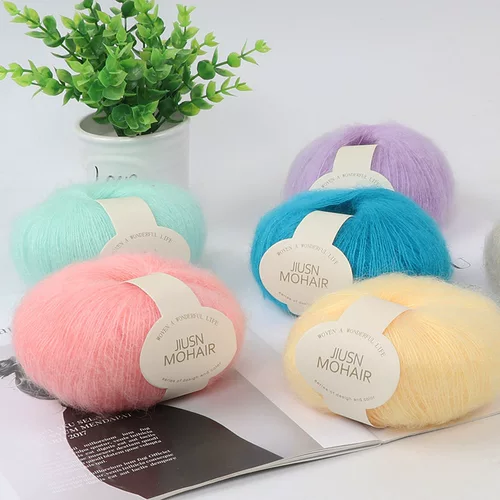 九色鸟 Плетеный детский набор материалов ручной работы, свитер, шарф, клубок пряжи, «сделай сам»