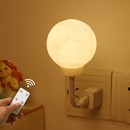 床头灯声控睡眠台灯家用插电 智能语音插电调光控制小夜灯USB新款