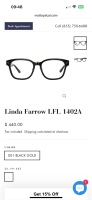 LINDA FARROW 琳达法罗男女款眼镜框新品 进口板材近视配镜复古