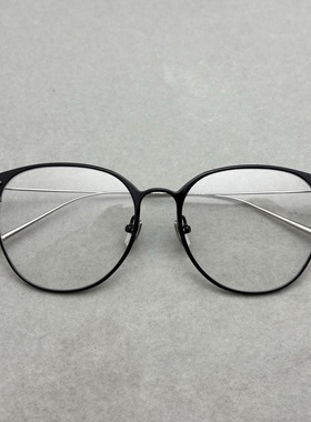 LINDA FARROW琳达法罗男女复古椭圆眼镜框纯钛超轻配镜素颜强烈推