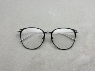 LINDA FARROW琳达法罗男女复古椭圆眼镜框纯钛超轻配镜素颜强烈推