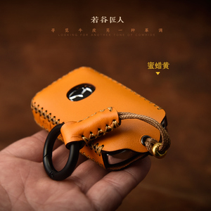 专用马自达3昂克塞拉钥匙套CX5CX30CX50行也车钥匙扣全包纯牛皮壳
