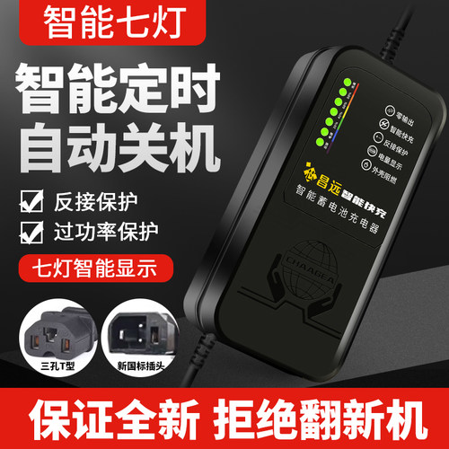 智能脉冲维护电动车电瓶车充电器