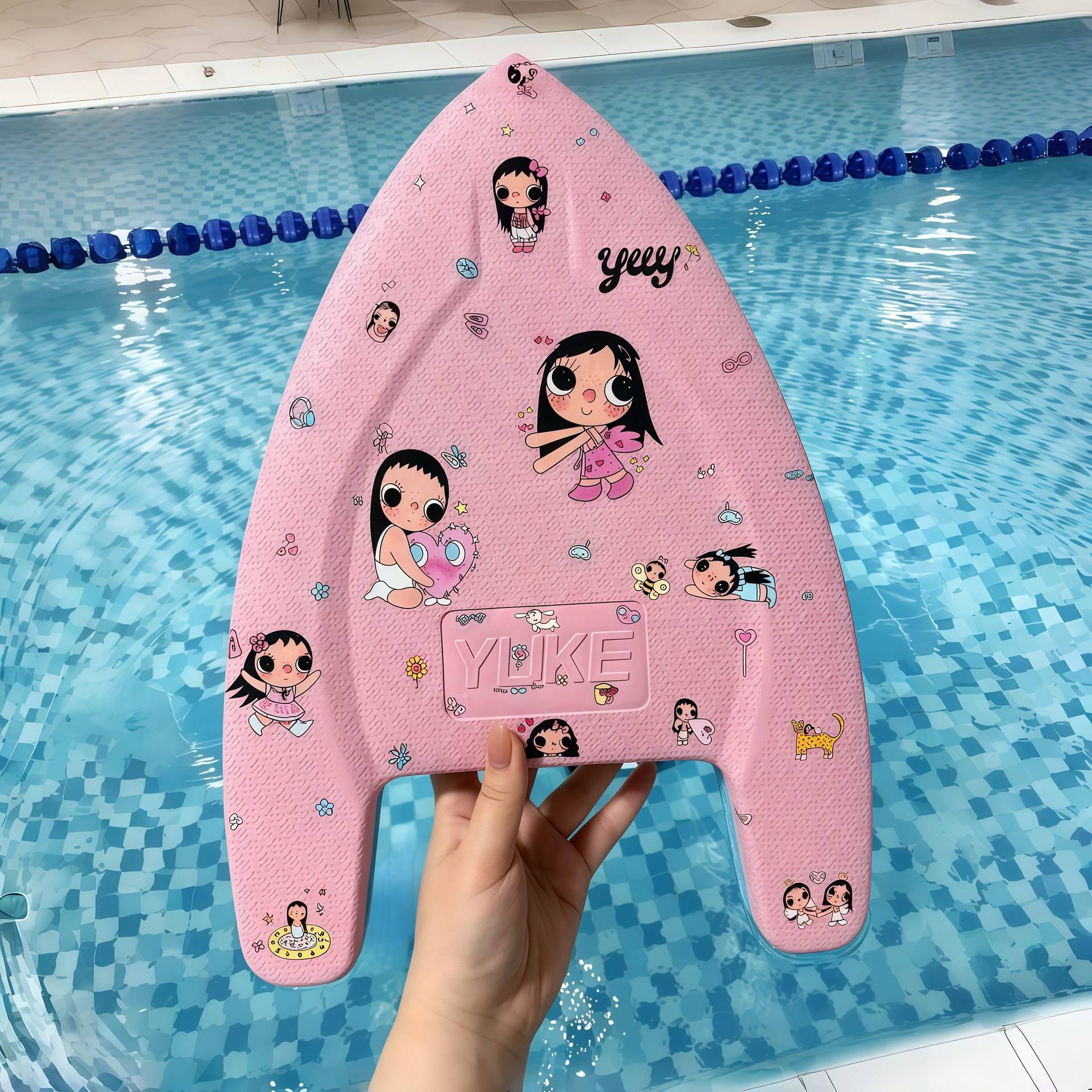 小玉贴纸diy游泳浮板防水漂浮板图片