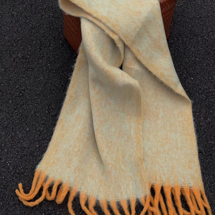 栗子围巾女款2025新款冬毛绒加厚