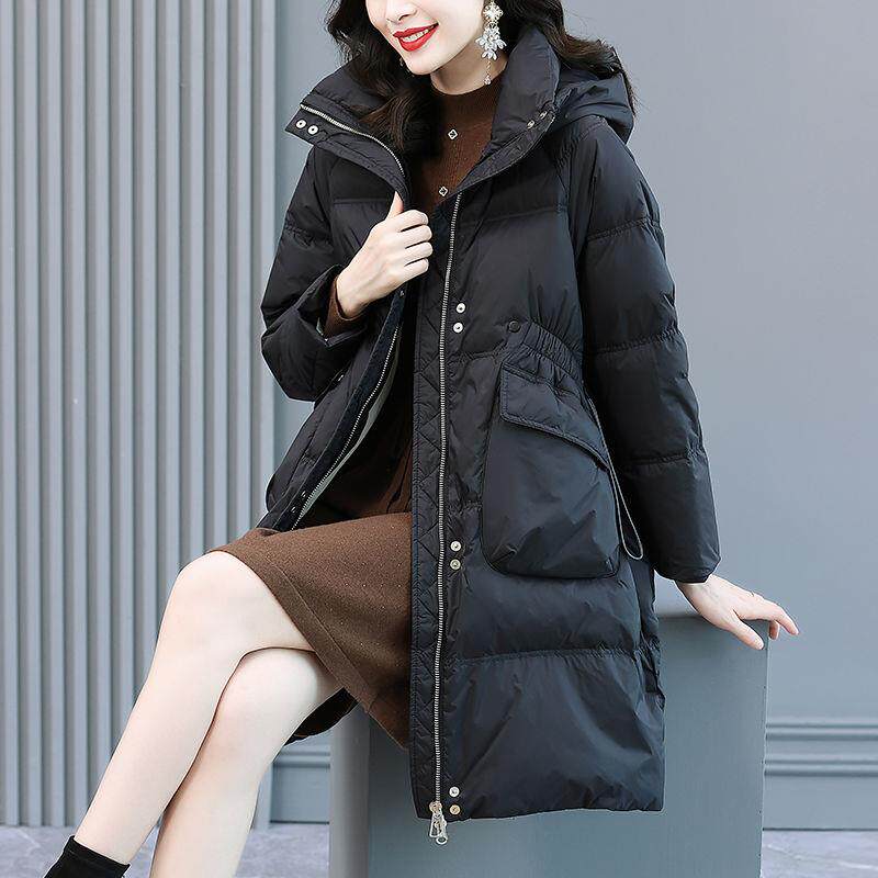 ROUMIKL高端服外套女冬季2025年新款时尚宽松洋气百搭衣加厚保暖