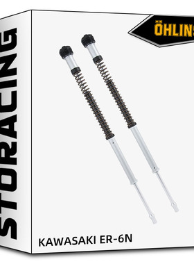 OHLINS ER-6n改装欧林斯前减震芯带弹簧阻尼可调川崎KAWASAKI现货