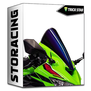 梦幻星ZX-4R/RR风挡 优化角度减缓空气阻力减缓疲劳提升空气流通