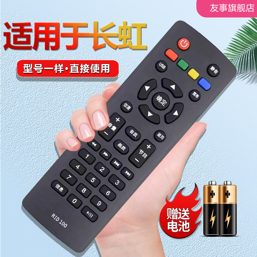 RID100型号电视机遥控器