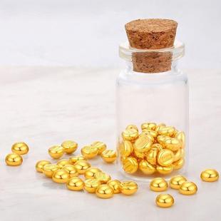 【活动中捡漏】越南沙金仿真小豆豆1g实心转运珠攒小金珠收藏过节