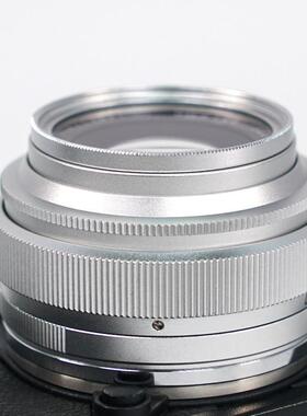 耐影MRC UV镀膜滤镜银色适用于铭匠35 1.4 50 1.2 35 1.8II 56 1.8 50 2.0 75 2.0镜头银色遮光罩方形罩