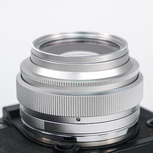 2.0 2.0镜头银色遮光罩方形罩 1.8II 1.4 1.2 耐影MRC 1.8 UV镀膜滤镜银色适用于铭匠35