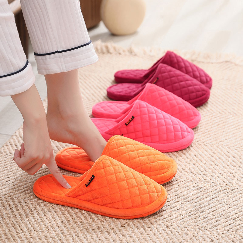 木地板棉拖鞋防滑棉拖鞋地板