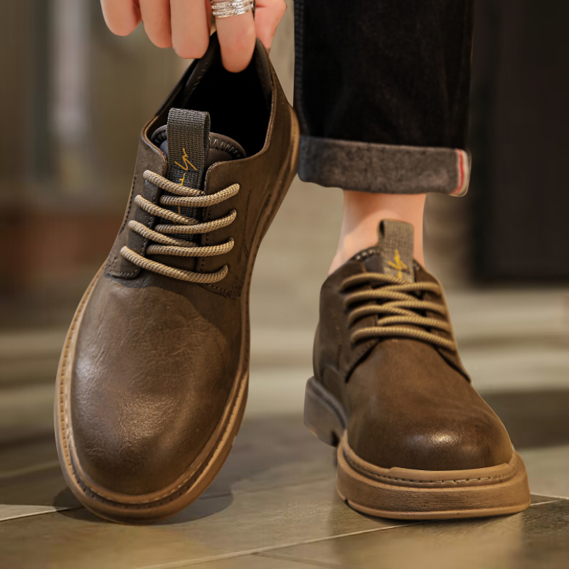 马丁靴男低帮2025新款