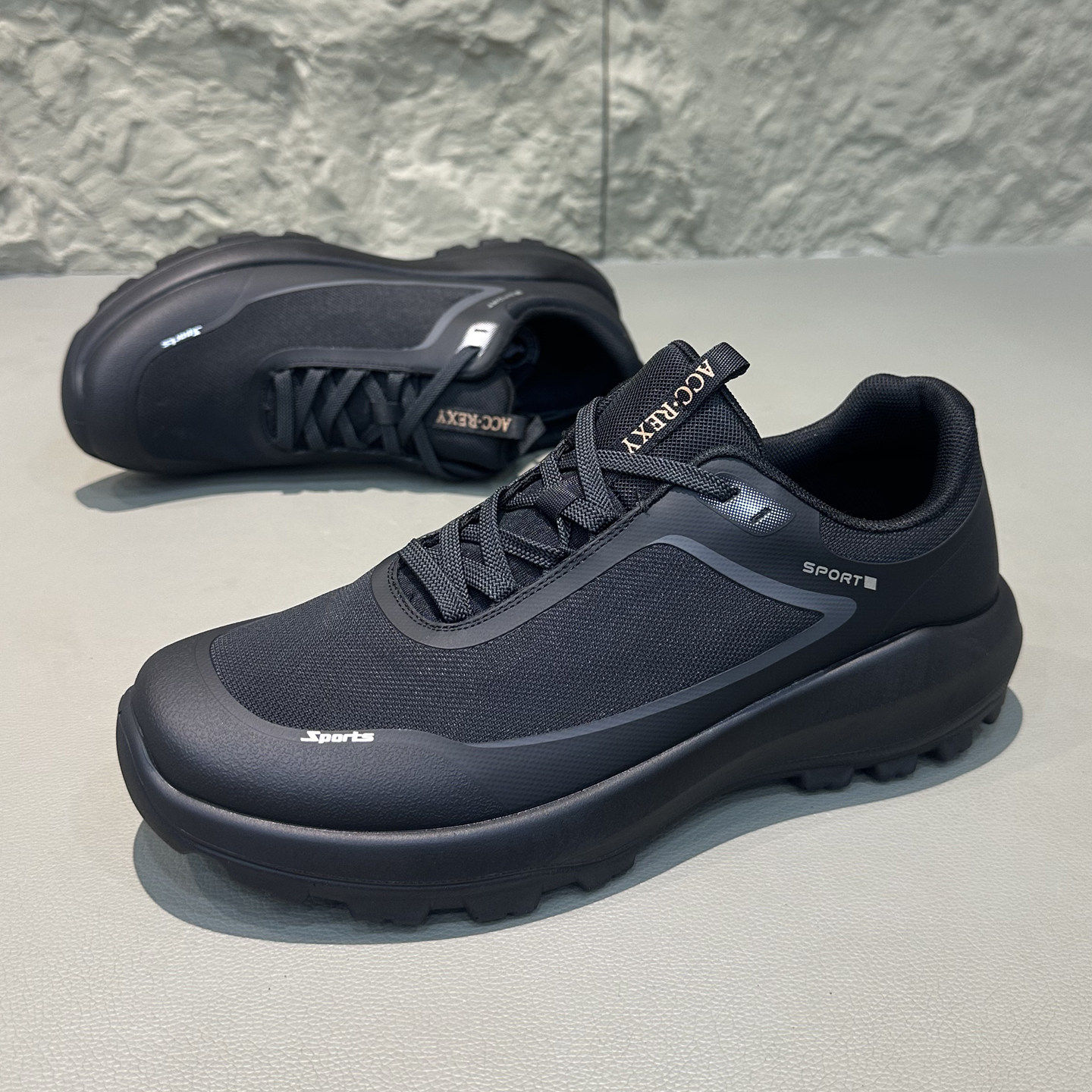 潮牌休闲鞋男2026春秋新款轻便厚底户外跑步运动透气鞋软底网布鞋,流行男鞋,时尚休闲鞋,淘宝优惠券,粉丝福利购,淘宝优惠卷