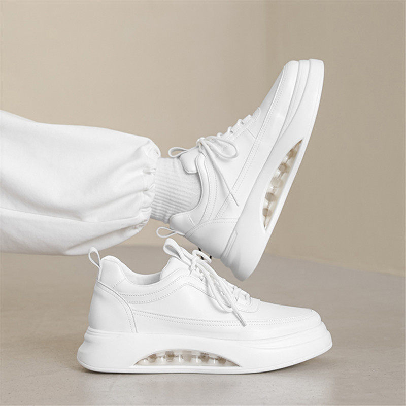 男鞋时尚百搭男士厚底板鞋子潮