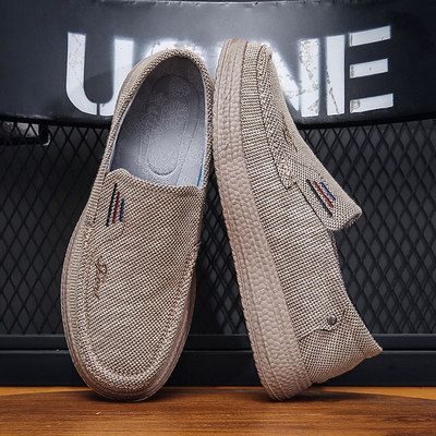 春季透气软底防滑爸爸老北京布鞋