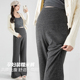 春秋冬外穿裤 宽松大码 休闲加绒加厚保暖打底裤 孕妇糯米裤 子秋冬装