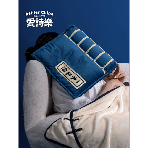 爱诗乐中式抱枕一本正经卧室靠垫