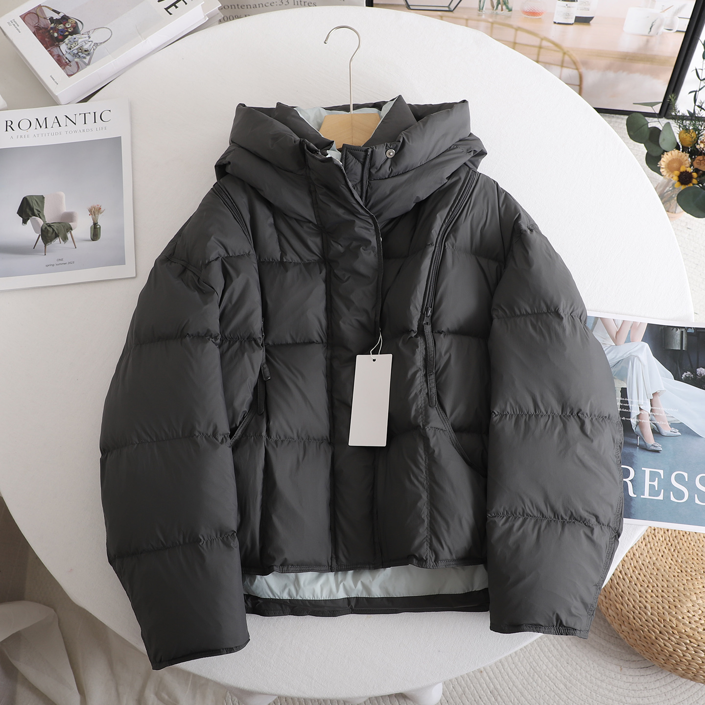 时尚休闲宽松显瘦保暖羽绒服