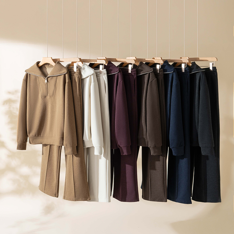 双面一体绒磨毛暖炉羊毛蚕丝套装