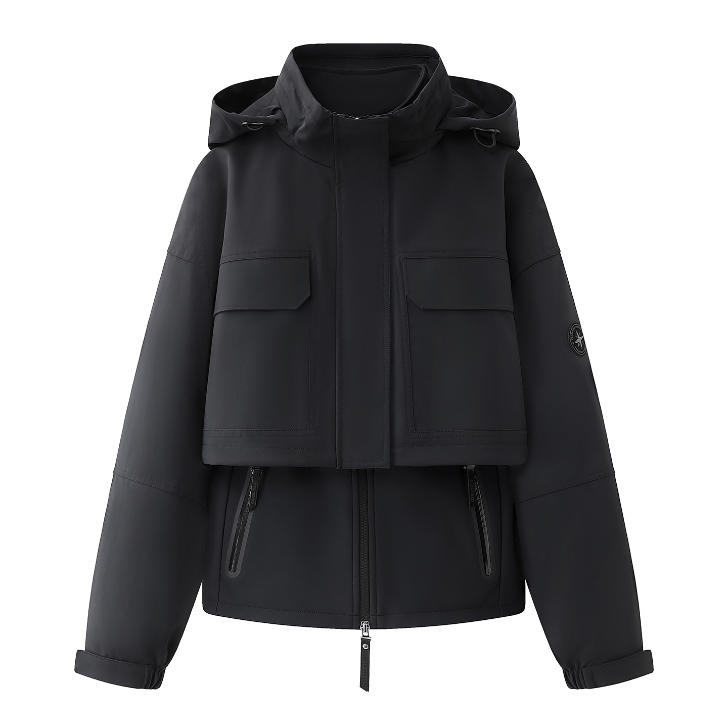 三合一工装风两件套轻薄羽绒服