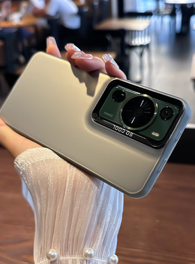 适用华为P60手机壳pro新款por手机套magic5保护壳p磨砂P50简约nova9纯色情侣男mate40女创意黑色pura70白色90