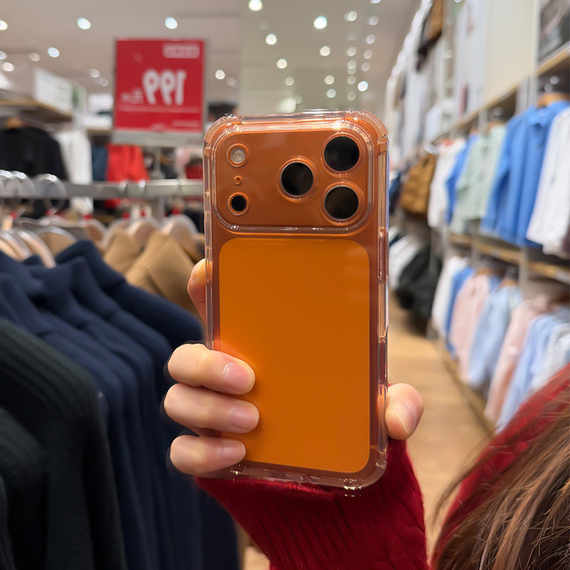 适用苹果17手机壳pro防摔por新款16保护壳max加厚iphone精孔全包镜头TPU软壳p简约pm高出屏幕保护粉色橙色,3C数码配件,手机保护套/壳,淘宝优惠券,粉丝福利购,淘宝优惠卷