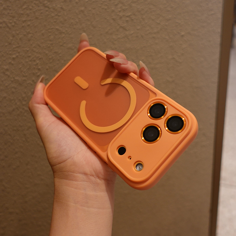 适用苹果17手机壳防摔por新款pro保护壳max磨砂iphone防指纹p磁吸magsafe精孔全包镜头pm灰色新品por星宇橙色