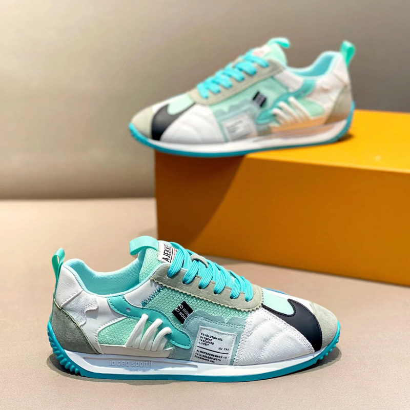 男鞋秋季新款布面透气运动鞋软底轻便阿甘鞋低帮百搭网红休闲鞋男