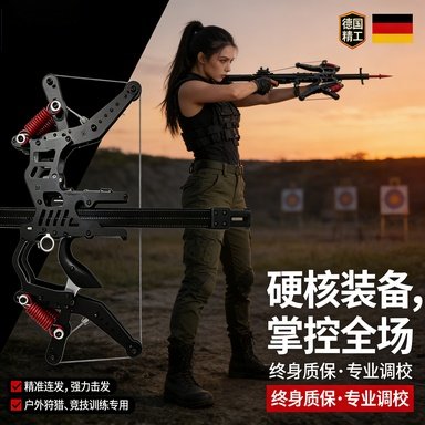 复合弓新款毒蛇连发两用激光瞄准