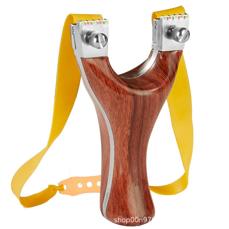 高精度户外弹弓新款仿木大威力