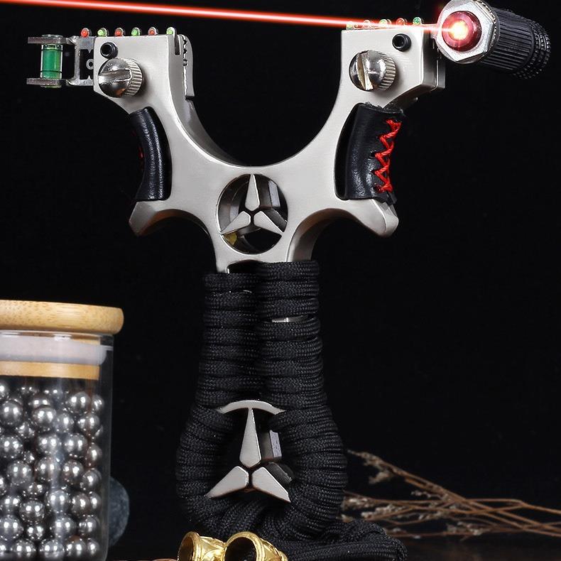 高精度威力弹弓远打钢珠激光金属